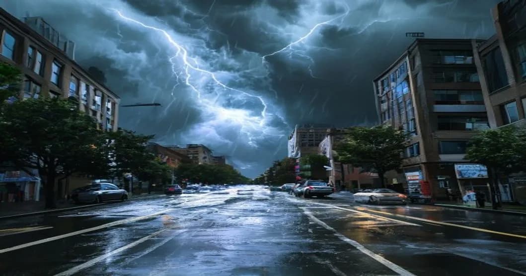 Tempêtes urbaines : une réponse divergente selon le type, un défi pour l'IA météo