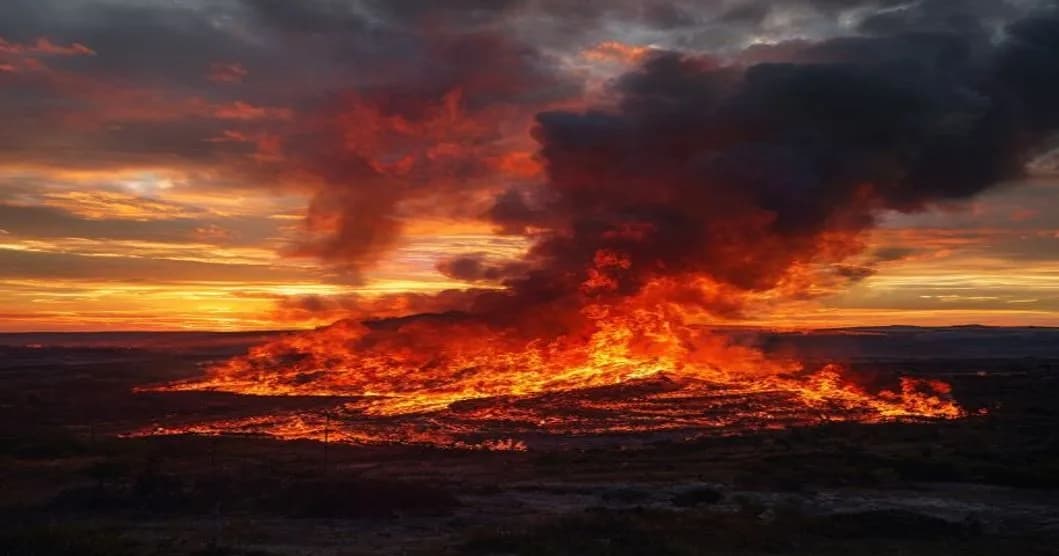 Incendie dans le sud de la France