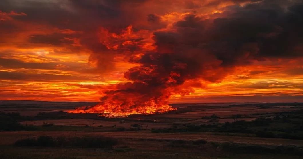 Canicule en France et Espagne : les incendies de forêt